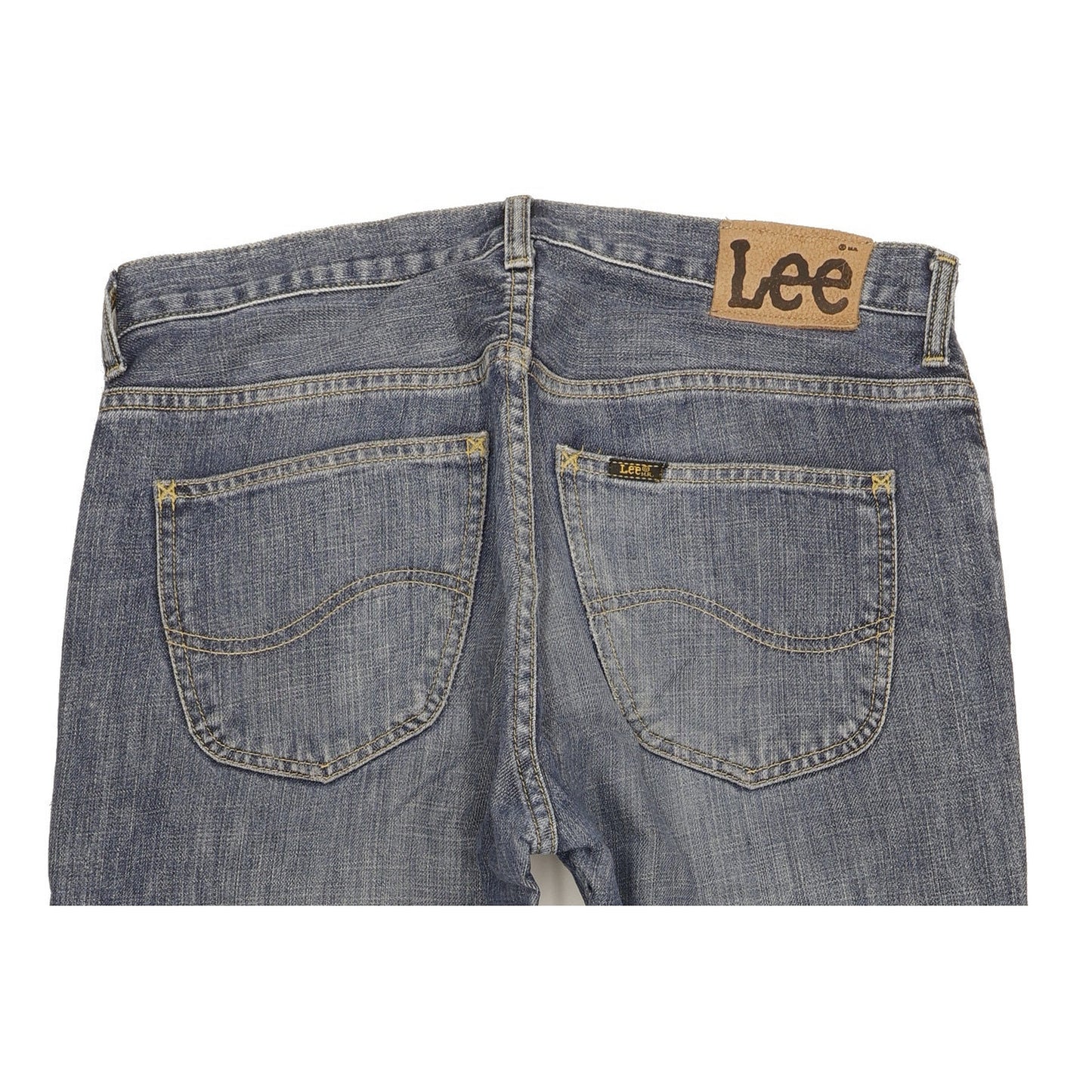 Lee Denver Men Blue Bootcut Regular Jeans W33 L32