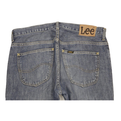 Lee Denver Men Blue Bootcut Regular Jeans W33 L32