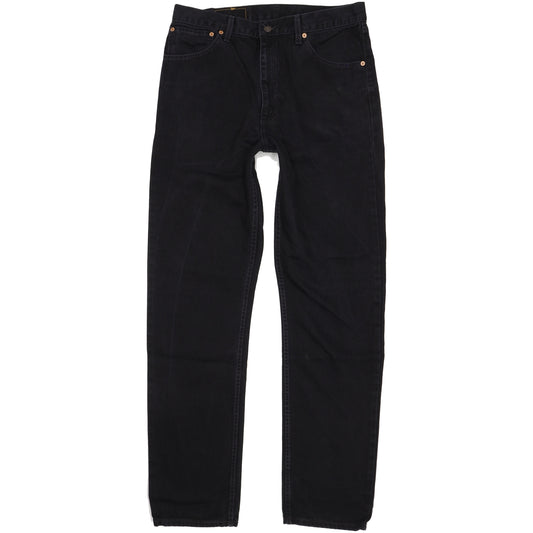 Levi's 521 Men Black Straight Regular Jeans W35 L35