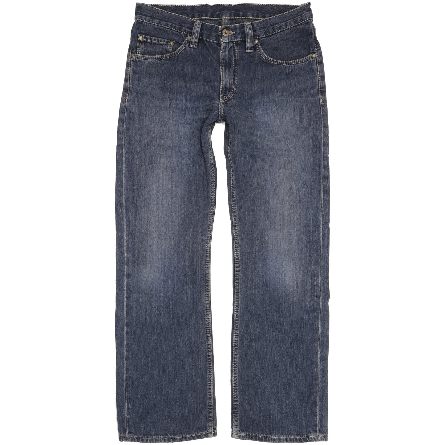 Mustang Men Blue Bootcut Regular Jeans W32 L31