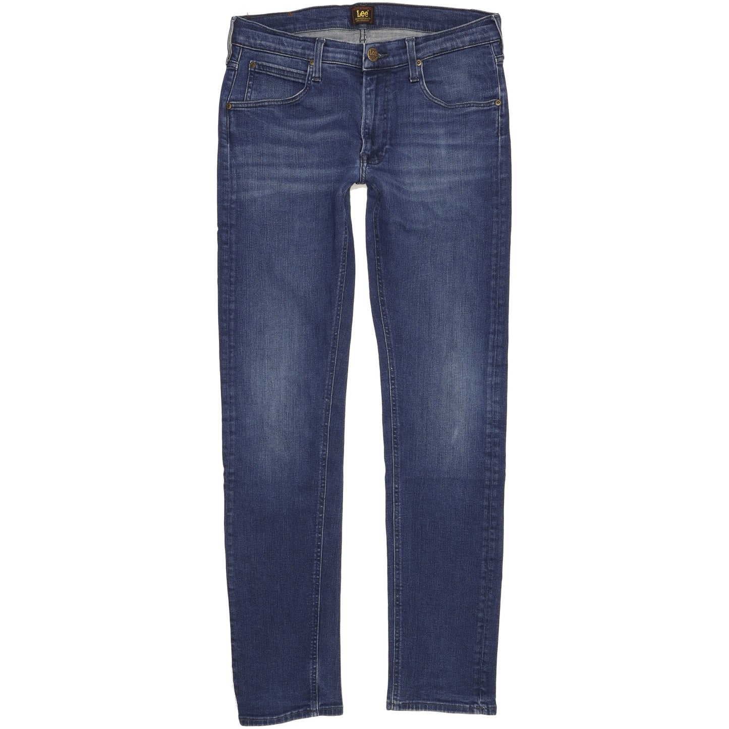 Lee Daren Men Blue Straight Slim Stretch Jeans W32 L33