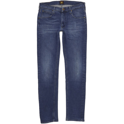 Lee Daren Men Blue Straight Slim Stretch Jeans W32 L33
