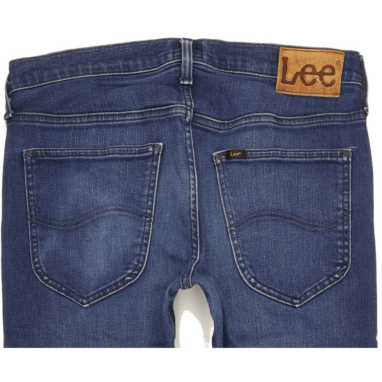 Lee Daren Men Blue Straight Slim Stretch Jeans W32 L33