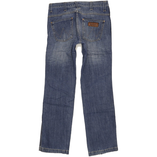 Wrangler Sly Men Blue Straight Regular Jeans W33 L33