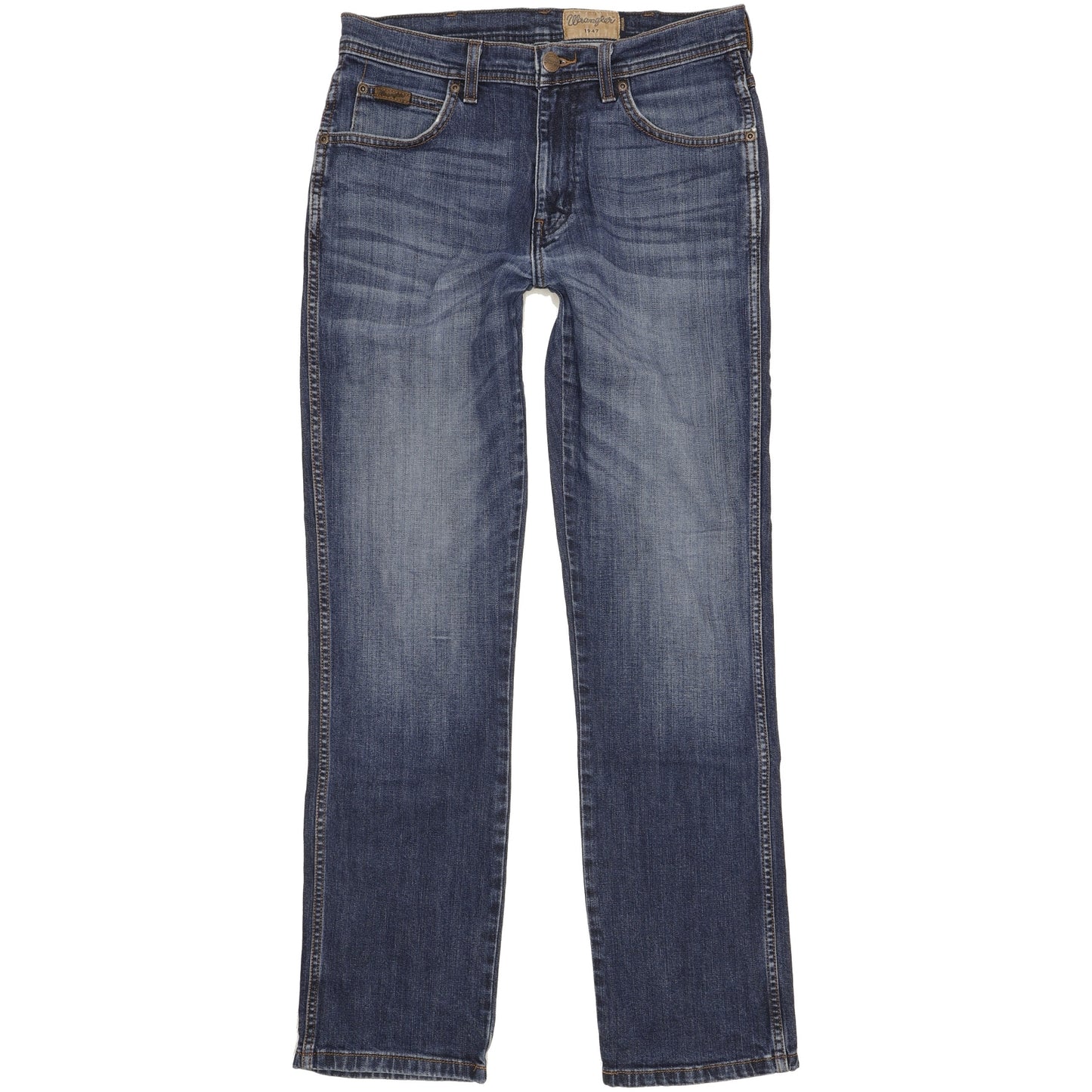 Wrangler Arizona Men Blue Straight Regular Stretch Jeans W31 L31