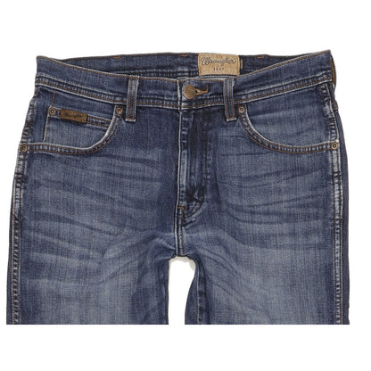 Wrangler Arizona Men Blue Straight Regular Stretch Jeans W31 L31
