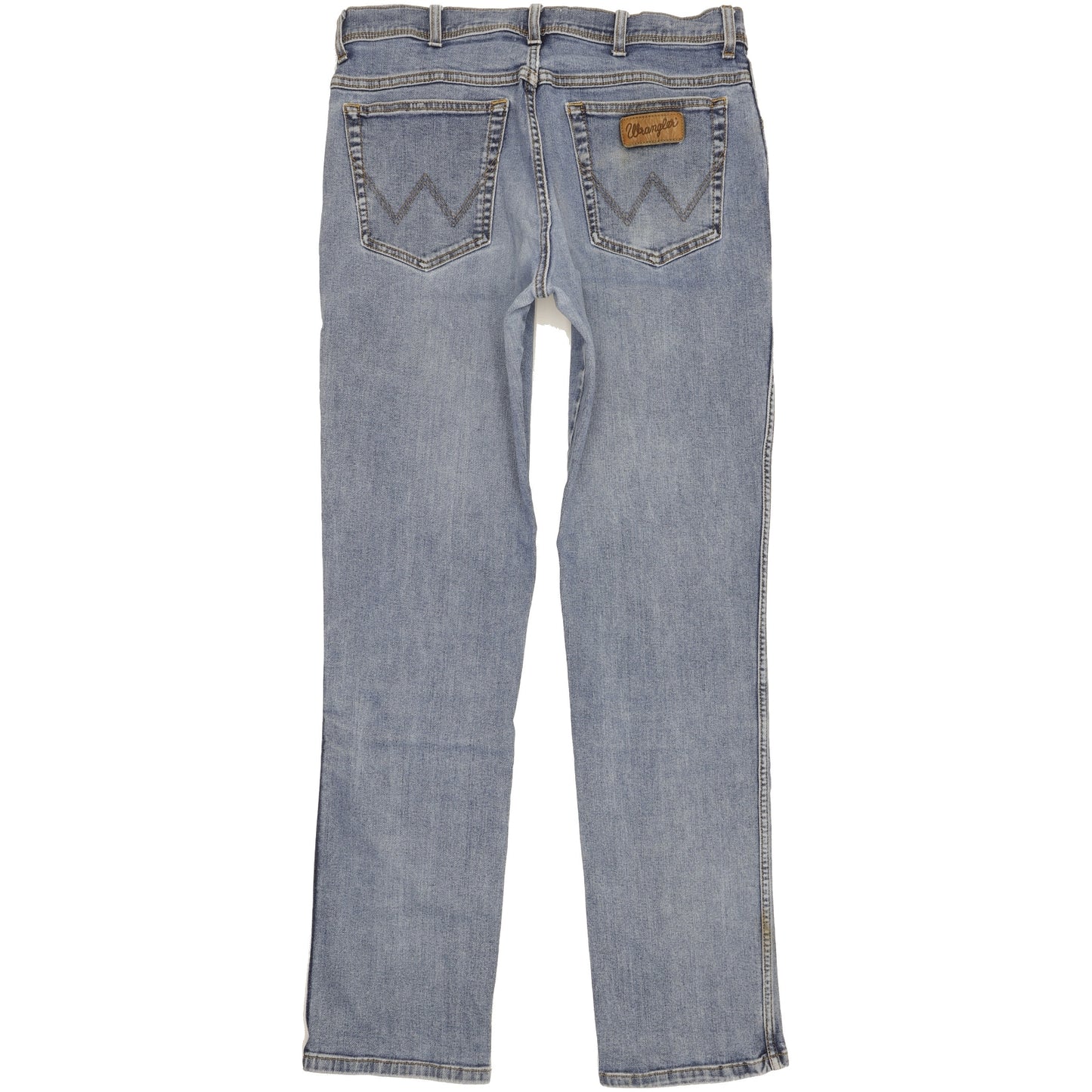 Wrangler Texas Men Blue Straight Regular Stretch Jeans W36 L35