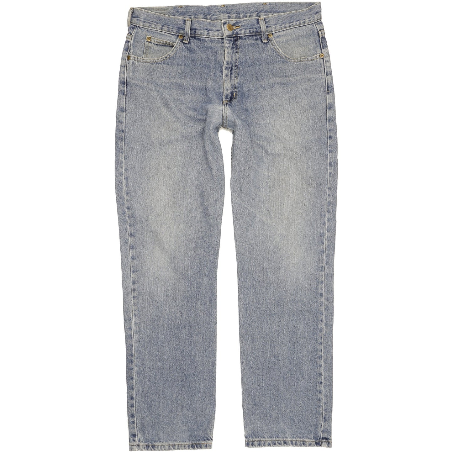 Lee Men Blue Straight Regular Jeans W36 L31