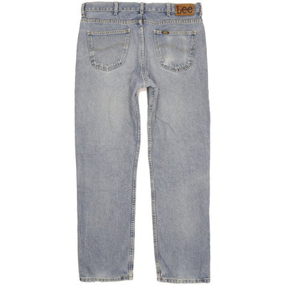 Lee Men Blue Straight Regular Jeans W36 L31
