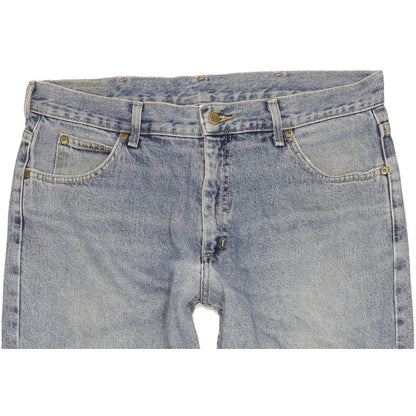 Lee Men Blue Straight Regular Jeans W36 L31