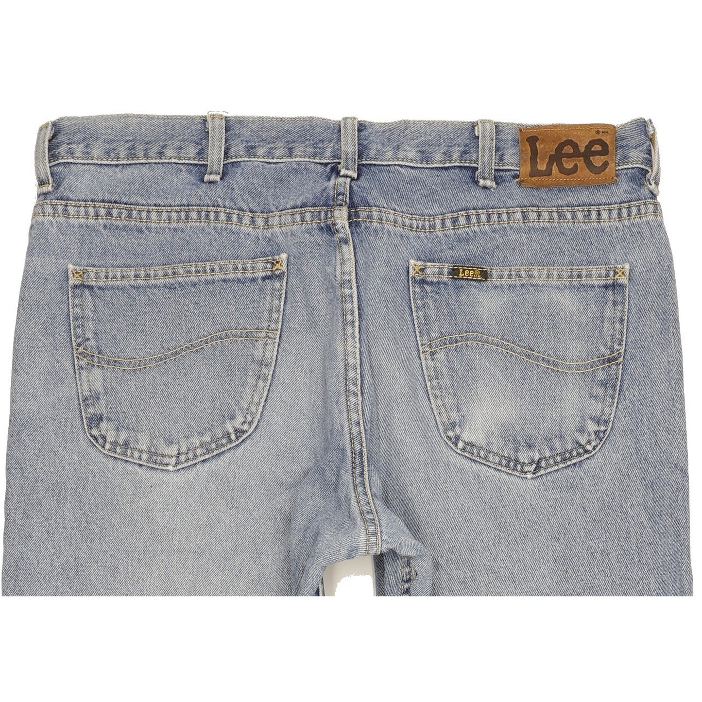Lee Men Blue Straight Regular Jeans W36 L31