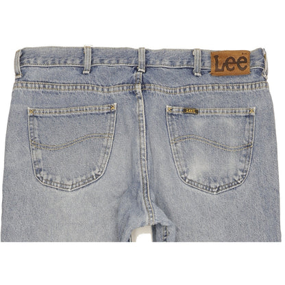Lee Men Blue Straight Regular Jeans W36 L31