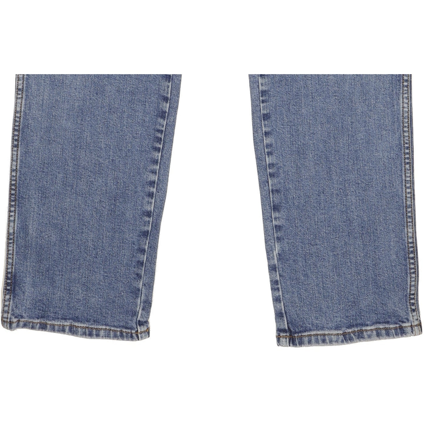 Wrangler Texas Men Blue Straight Slim Stretch Jeans W36 L35