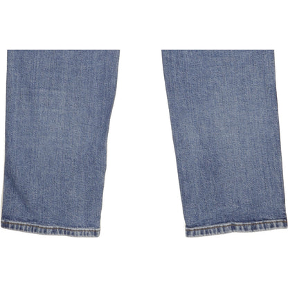 Wrangler Texas Men Blue Straight Slim Stretch Jeans W36 L35