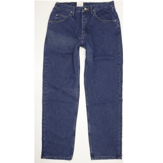 Wrangler Men Blue Straight Regular Jeans W33 L32
