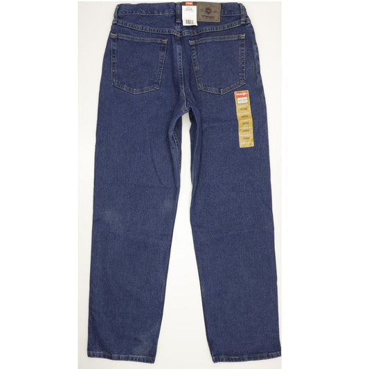 Wrangler Men Blue Straight Regular Jeans W33 L32