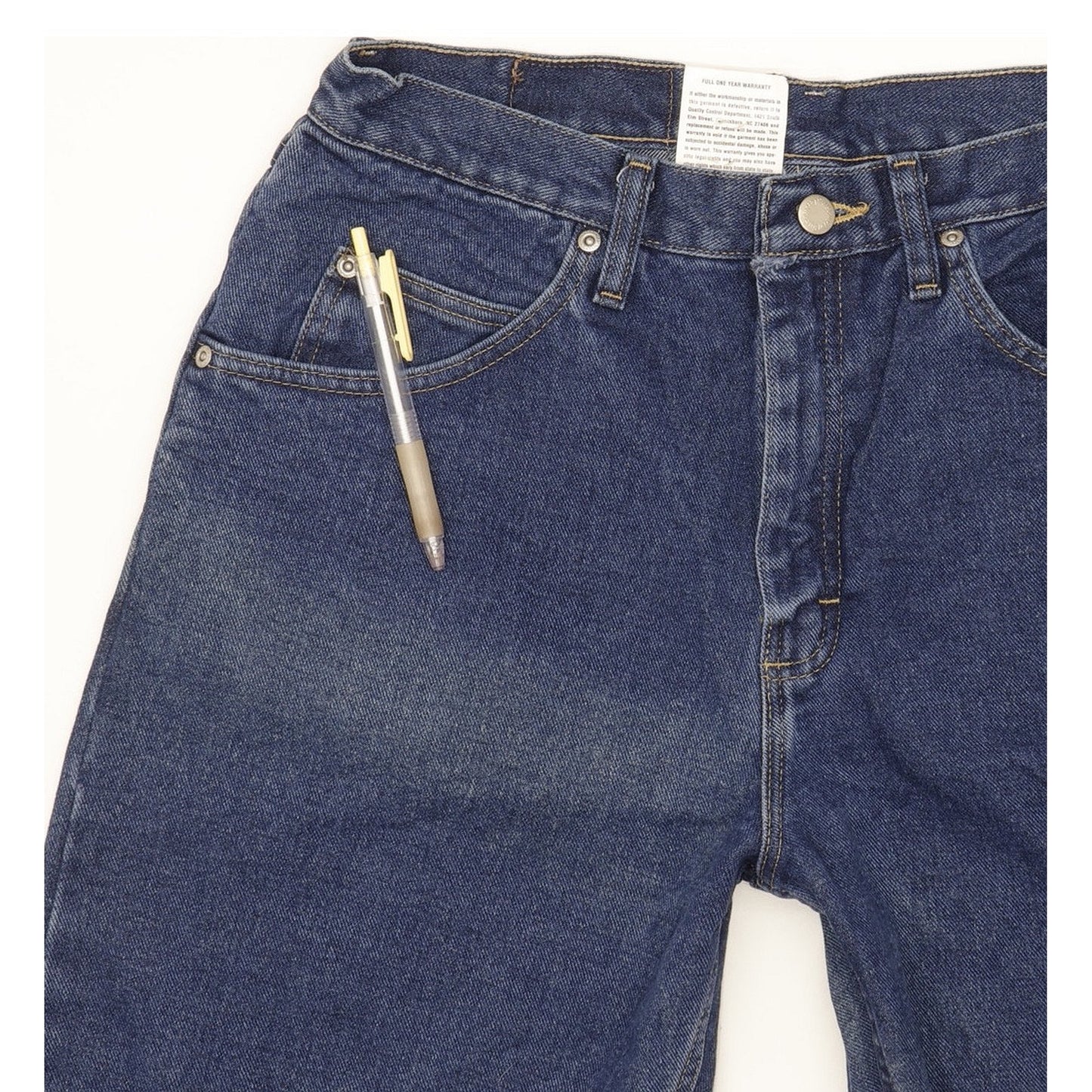 Wrangler Men Blue Straight Regular Jeans W33 L32
