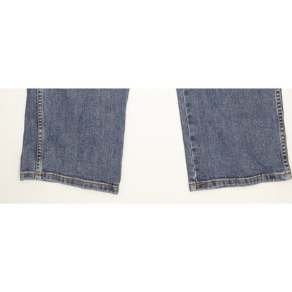 Wrangler Texas Men Blue Straight Regular Stretch Jeans W38 L29