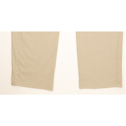 Lee Brooklyn Men Beige Straight Regular Stretch Jeans W36 L32