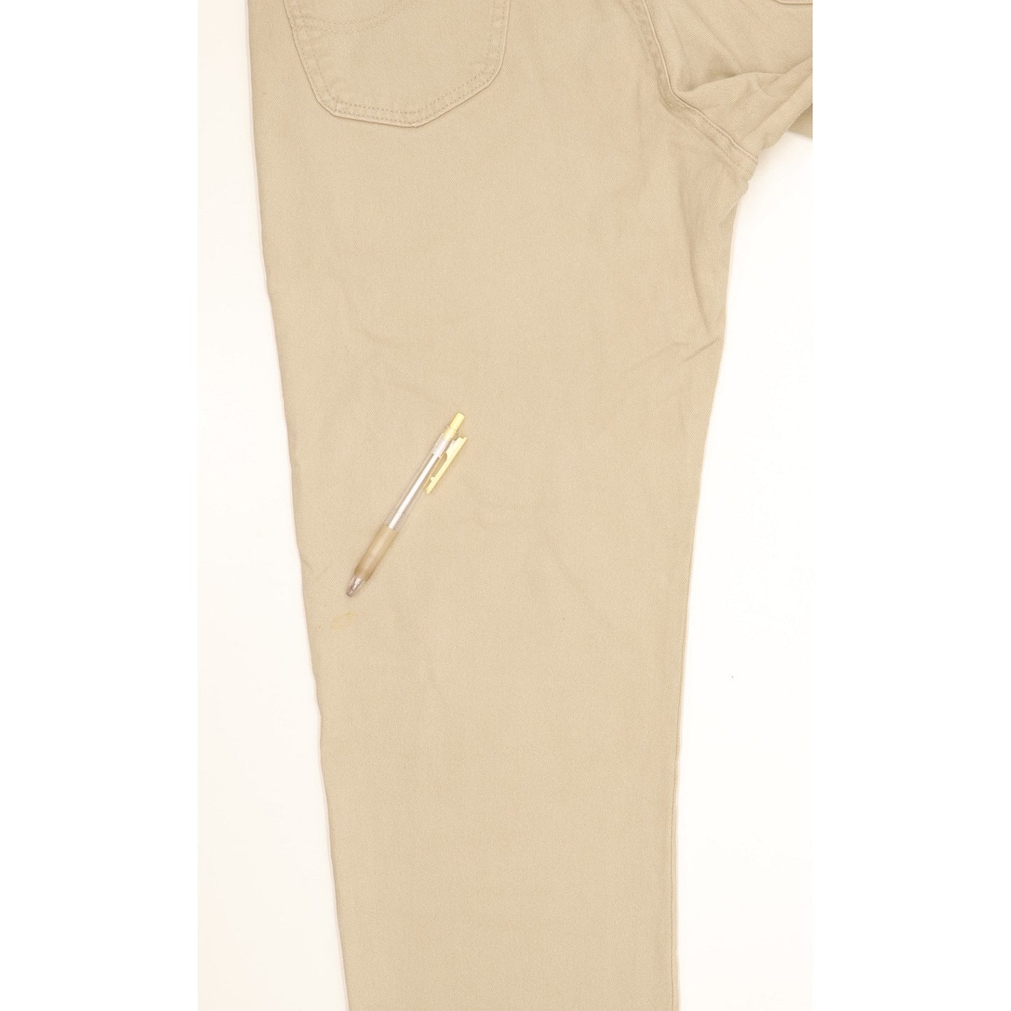 Lee Brooklyn Men Beige Straight Regular Stretch Jeans W36 L32