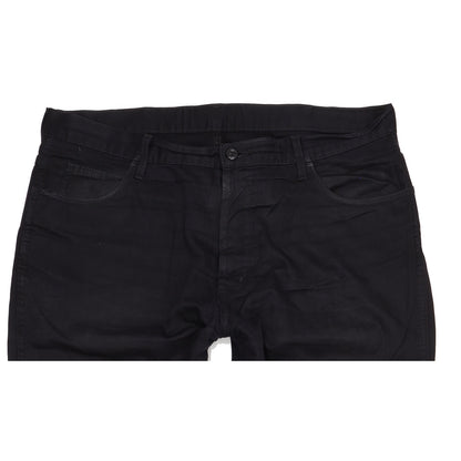 Wrangler Peak Men Black Straight Regular Jeans W38 L32