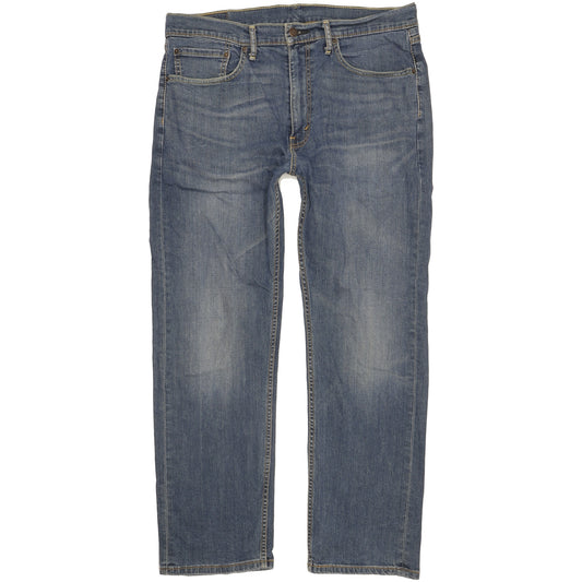 Levi's 505 Men Blue Straight Regular Stretch Jeans W36 L30