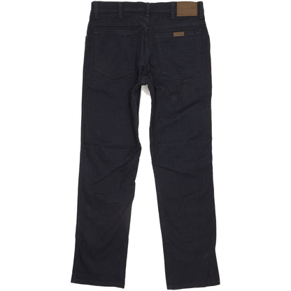 Wrangler Durable Quality Men Blue Straight Regular Stretch Jeans W34 L31