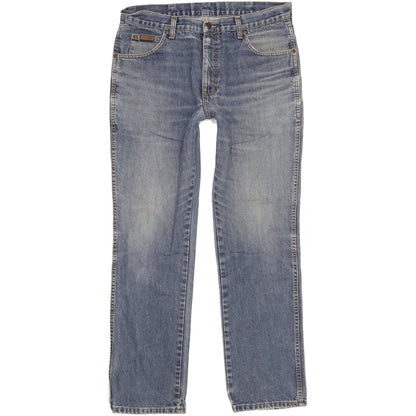 Wrangler Texas Men Blue Straight Regular Jeans W36 L32