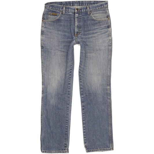 Wrangler Texas Men Blue Straight Regular Jeans W36 L32