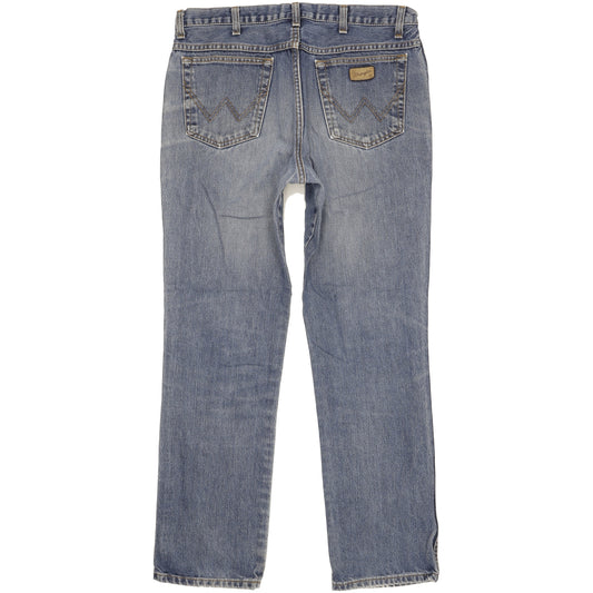 Wrangler Texas Men Blue Straight Regular Jeans W36 L32