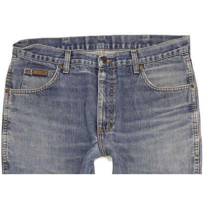 Wrangler Texas Men Blue Straight Regular Jeans W36 L32
