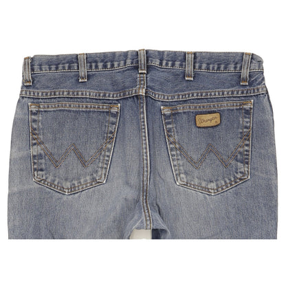 Wrangler Texas Men Blue Straight Regular Jeans W36 L32