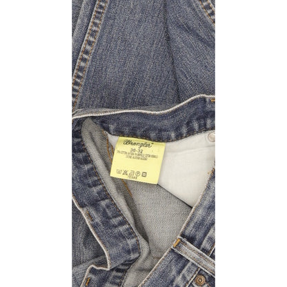 Wrangler Texas Men Blue Straight Regular Jeans W36 L32