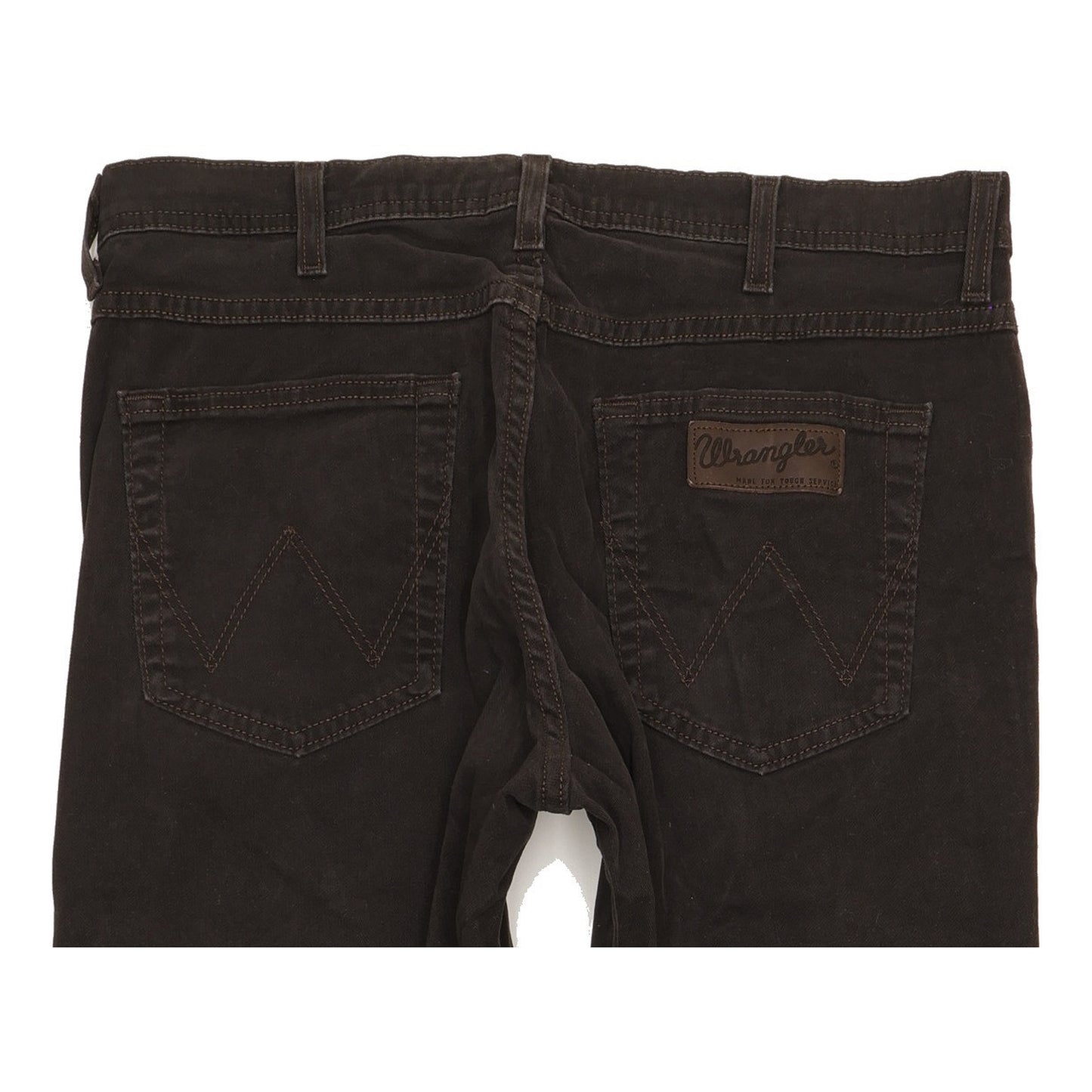 Wrangler Arizona Men Black Straight Regular Stretch Jeans W34 L30