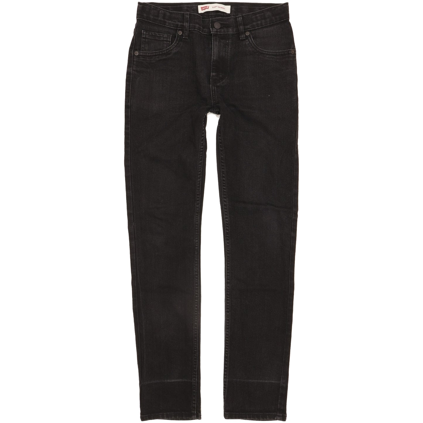 Levi's 510 Kids Black Skinny Slim Stretch Jeans W28 L30
