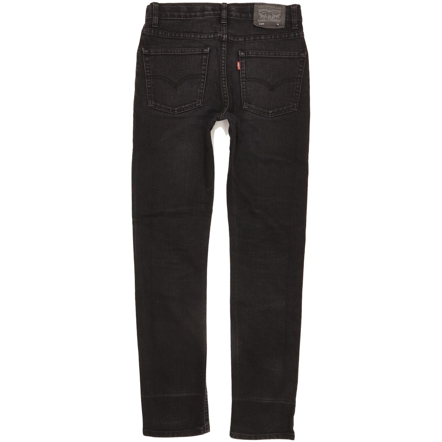 Levi's 510 Kids Black Skinny Slim Stretch Jeans W28 L30