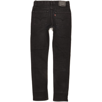 Levi's 510 Kids Black Skinny Slim Stretch Jeans W28 L30