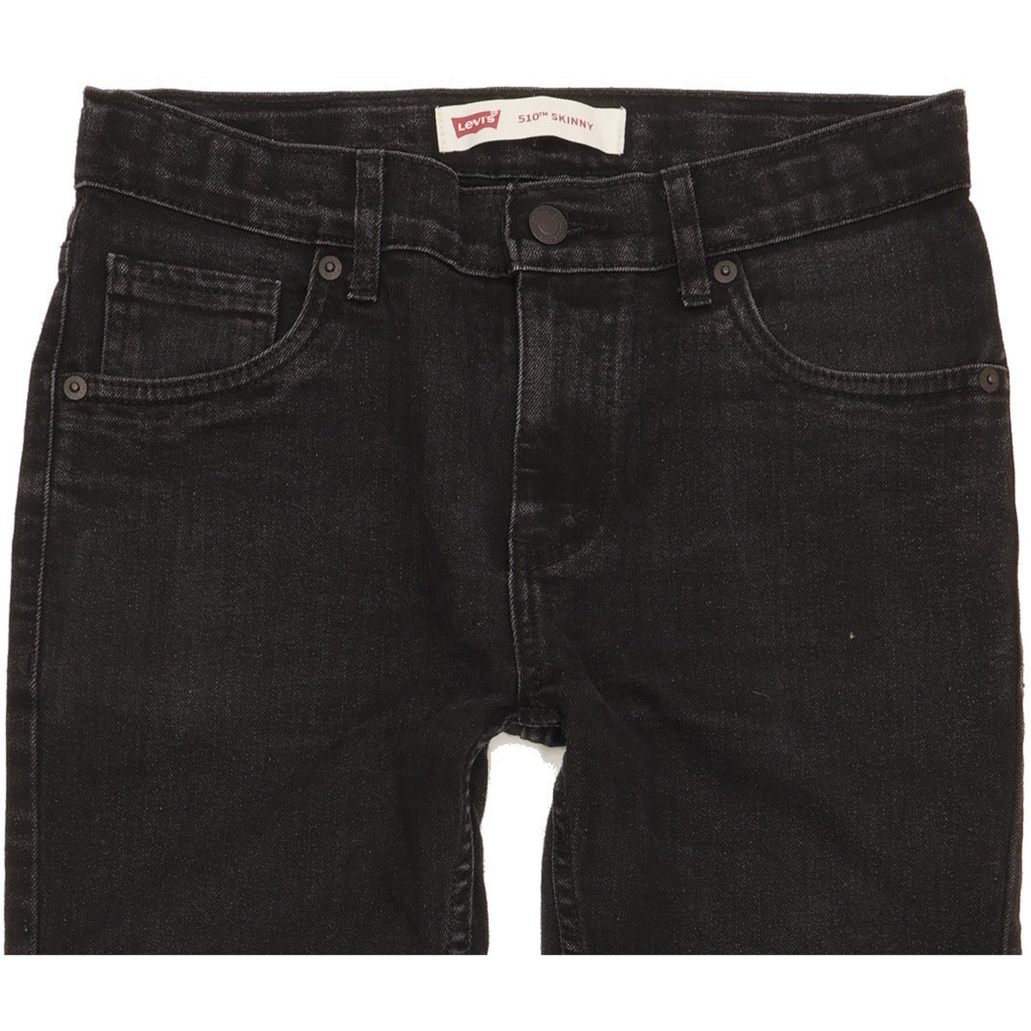 Levi's 510 Kids Black Skinny Slim Stretch Jeans W28 L30