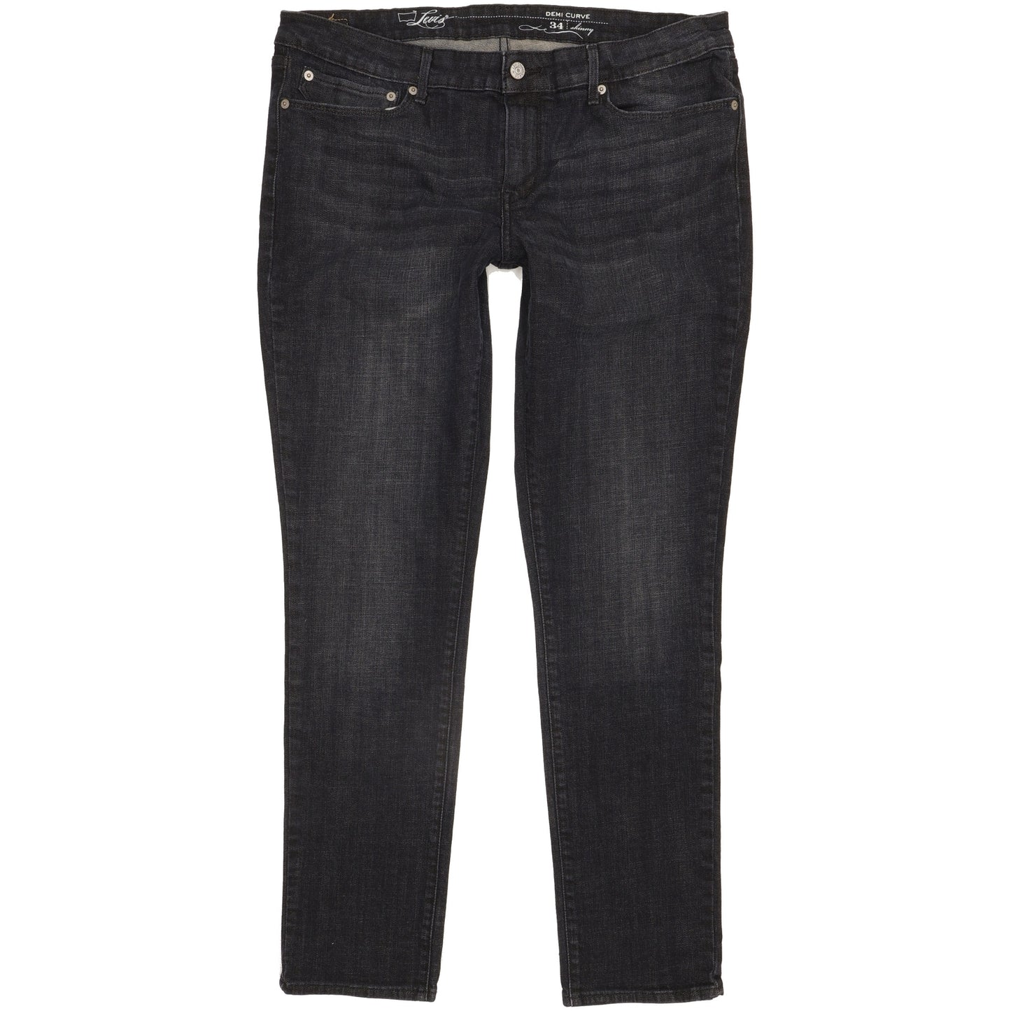 Levi's Demi Curve Women Navy Skinny Slim Stretch Jeans W34 L32