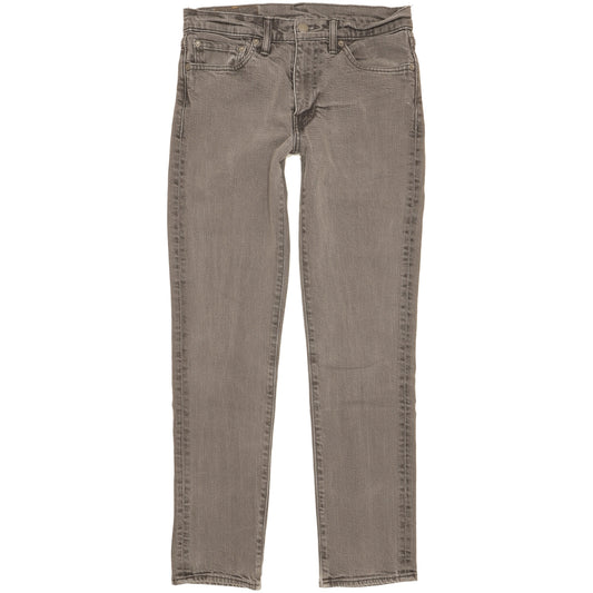Levi's 511 Men Grey Straight Slim Stretch Jeans W32 L29