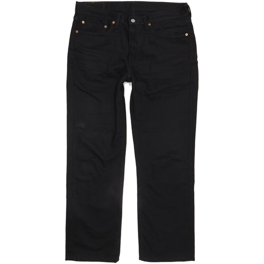 Levi's 514 Men Black Straight Regular Jeans W34 L29