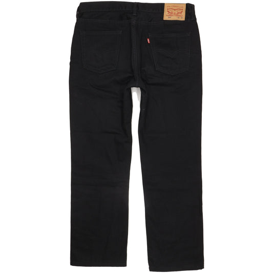 Levi's 514 Men Black Straight Regular Jeans W34 L29