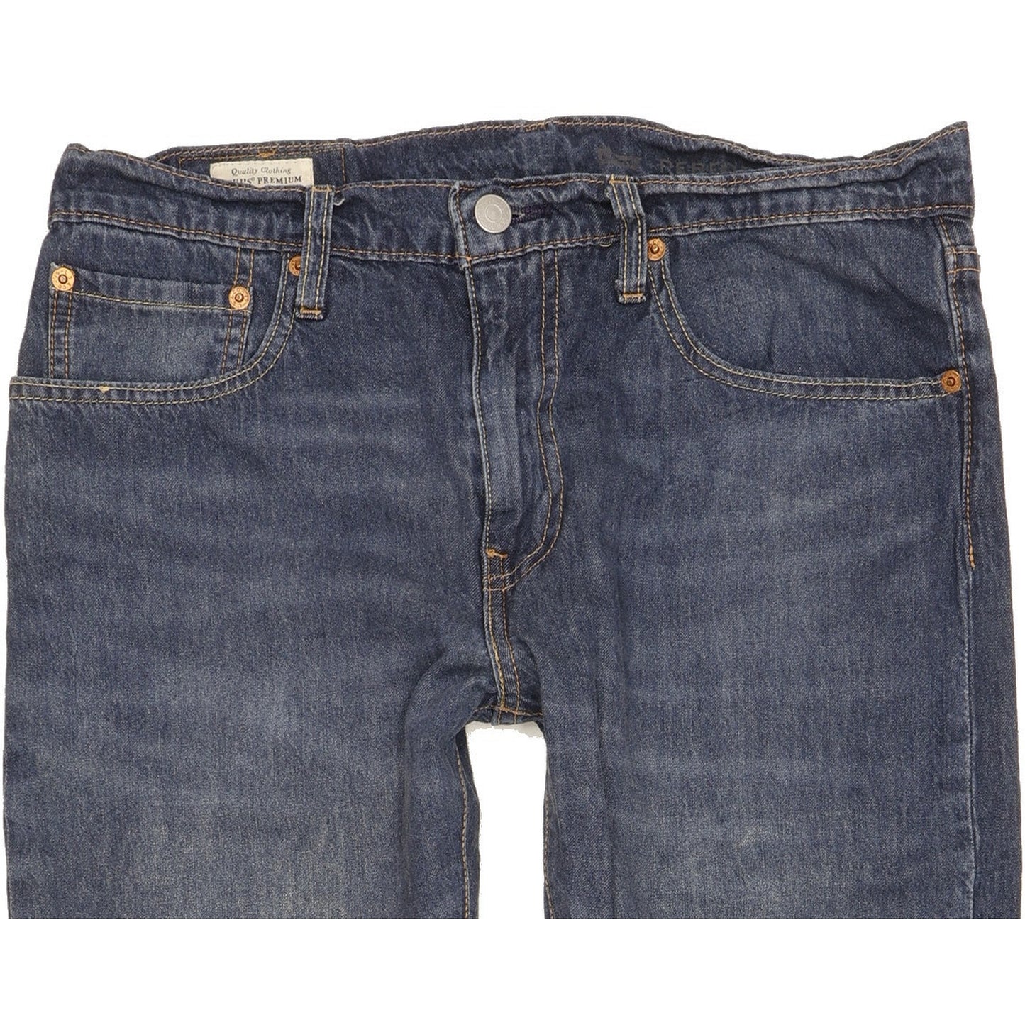 Levi's 512 Men Blue Tapered Slim Stretch Jeans W32 L28