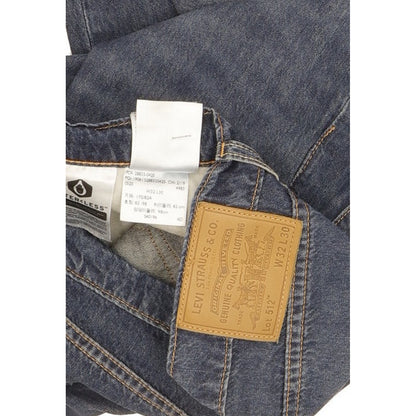 Levi's 512 Men Blue Tapered Slim Stretch Jeans W32 L28