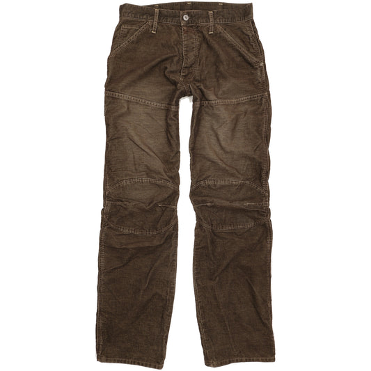 G-Star Elwood Men Black Straight Regular Trousers W32 L34