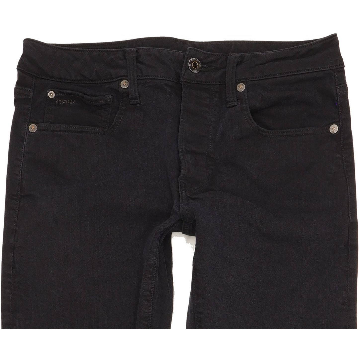 G-Star 3301 Men Black Skinny Slim Stretch Jeans W29 L32