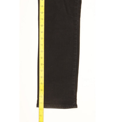 Levi's 712 Women Black Straight Slim Stretch Jeans W28 L31