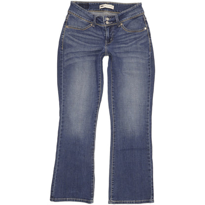 Levi's 529 Women Blue Bootcut Slim Stretch Jeans W27 L29