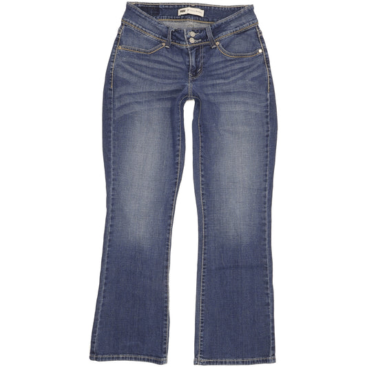 Levi's 529 Women Blue Bootcut Slim Stretch Jeans W27 L29