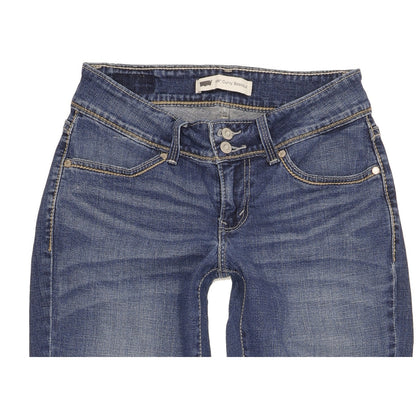 Levi's 529 Women Blue Bootcut Slim Stretch Jeans W27 L29